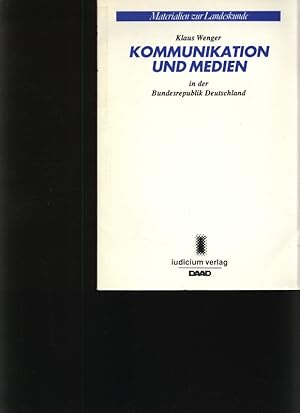 Seller image for Kommunikation und Medien in der Bundesrepublik Deutschland for sale by Antiquariat Bookfarm