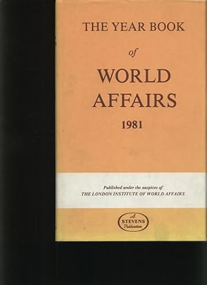 Bild des Verkufers fr The year book of world affairs zum Verkauf von Antiquariat Bookfarm