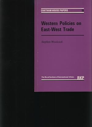 Bild des Verkufers fr Western policies on East-West trade zum Verkauf von Antiquariat Bookfarm