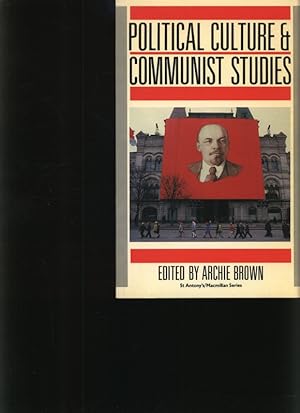 Bild des Verkufers fr Political culture and communist studies zum Verkauf von Antiquariat Bookfarm