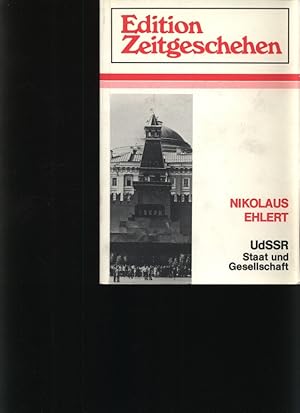 Bild des Verkufers fr UdSSR Staat und Gesellschaft zum Verkauf von Antiquariat Bookfarm
