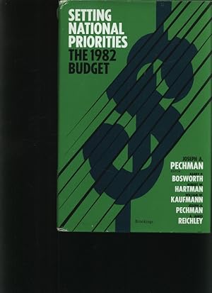 Seller image for Setting national priorities The 1982 budget for sale by Antiquariat Bookfarm