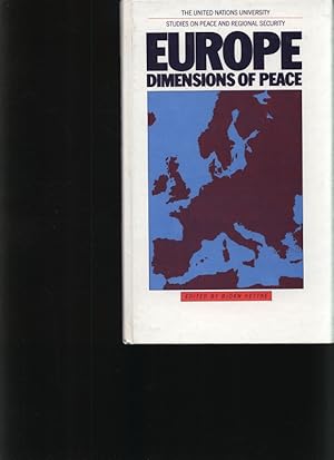 Bild des Verkufers fr Europe Dimensions of peace zum Verkauf von Antiquariat Bookfarm