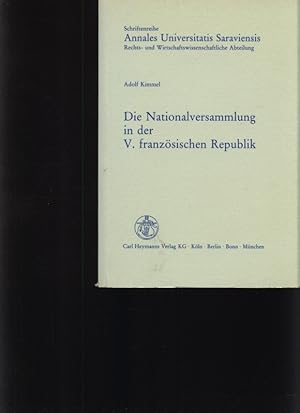 Seller image for Die Nationalversammlung in der V. franzsischen Republik for sale by Antiquariat Bookfarm