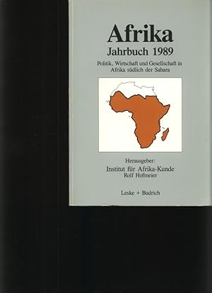 Bild des Verkufers fr Afrika Jahrbuch 1989 Politik, Wirtschaft und Gesellschaft in Afrika sdlich der Sahara zum Verkauf von Antiquariat Bookfarm