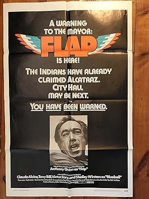 Imagen del vendedor de FLAP One Sheet 1970 Anthony Quinn, Claude Akins a la venta por AcornBooksNH