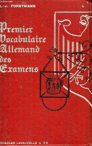 Seller image for Premier vocabulaire allemand des examens for sale by JLG_livres anciens et modernes