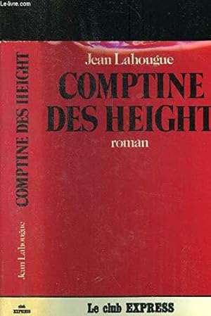 Image du vendeur pour Comptine Des Height mis en vente par JLG_livres anciens et modernes