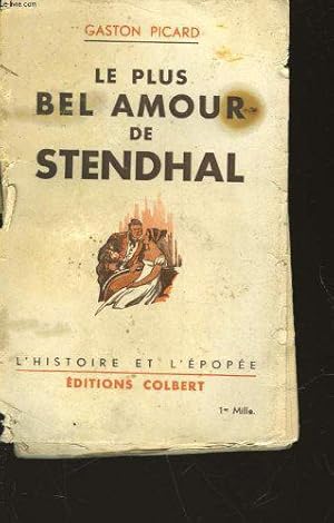 Seller image for Le Plus Bel Amour De Stendhal for sale by JLG_livres anciens et modernes