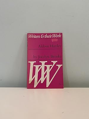 Imagen del vendedor de Writers and their Work Aldous Huxley a la venta por Roy Turner Books