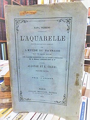 l'aquarelle traité pratique et complet sur l'étude du paysage