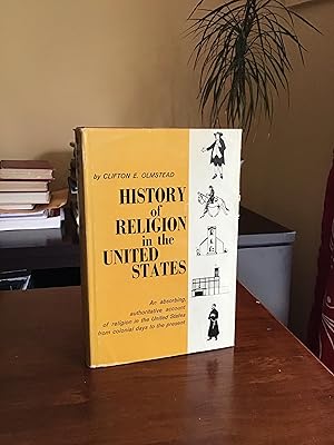 Seller image for History of Religion in the United States for sale by GoldBookShelf