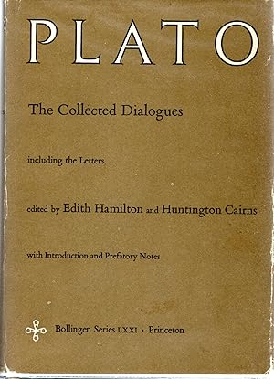 Seller image for The Collected Dialogues of Plato Including the Letters (Bollingen Series LXXI for sale by Dorley House Books, Inc.