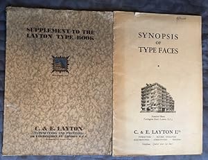 Synopsis of Type Faces and Supplement to the Layton Type Book (2 items)