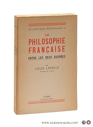 Seller image for La philosophie franaise entre les deux guerres. for sale by Emile Kerssemakers ILAB