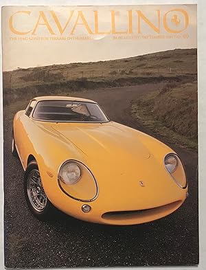 Cavallino. The Magazine for Ferrari Enthusiasts. August/September 1987. No. 40.