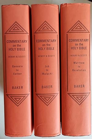 Commentary on the Holy Bible (Three Volume Set)