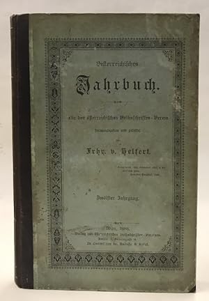 Seller image for Oesterreichisches Jahrbuch. Fr den sterreichischen Volksschriften-Verein. 12. Jg. for sale by Der Buchfreund