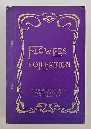 Bild des Verkufers fr Flowers Kollektion. Teil 1-4 in Mappe. zum Verkauf von Der Buchfreund