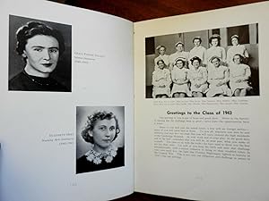 Seller image for Cambridge School of Nursing 1943 yearbook World War II era Americana women for sale by RareMapsandBooks