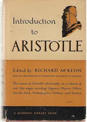 Image du vendeur pour Introduction To Aristotle mis en vente par Dan Glaeser Books