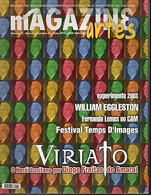 MAGAZINE ARTES nº 10 - Setembro 2003