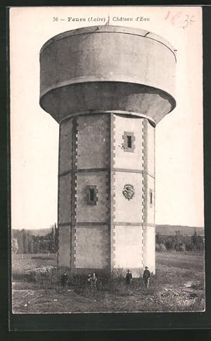 Ansichtskarte Feus, Château d`Eau, Wasserturm