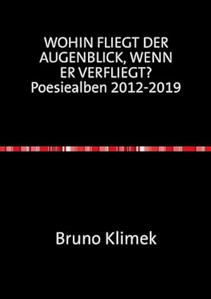 Bild des Verkufers fr WOHIN FLIEGT DER AUGENBLICK, WENN ER VERFLIEGT? Poesiealben 2012-2019 zum Verkauf von AHA-BUCH GmbH