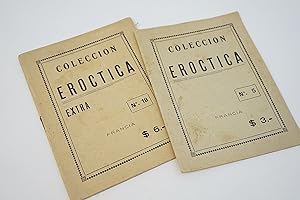 COLECCION EROCTICA. Nr. 5. Francia [and] Nr. 18. Francia. Extra