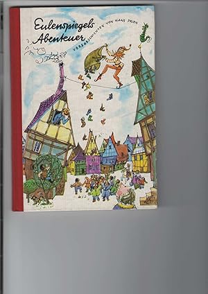 Bild des Verkufers fr Eulenspiegels Abenteuer. Versgeschichten von Hans Prien. Knabes Jugendbcherei. Illustrationen von Hans Wiegandt. zum Verkauf von Antiquariat Frank Dahms