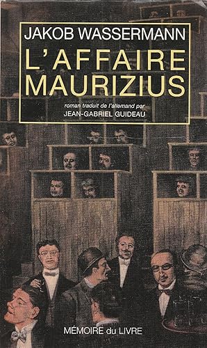 Imagen del vendedor de L'affaire maurizius a la venta por Messinissa libri