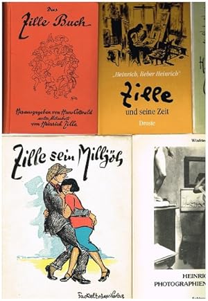 Seller image for Werner Schumann: Zille sein Milljh (1953). Flgge: Mein Vater Heinrich Zille (1955). Hurengesprche. Vorwort von Winfried Ranke (2000). Ranke: Heinrich Zille. Photographien Berlin 1890-1910. Flgge (Hrsg.): Das Zille Album (1998). for sale by Antiquariat Bernd Preler