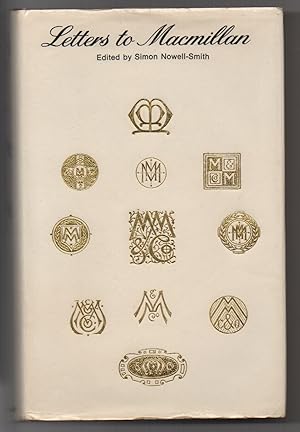 Immagine del venditore per Letters to Macmillan venduto da J C ( Antiquarian) Books