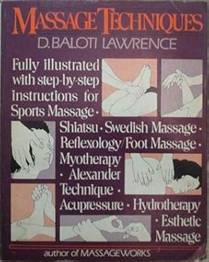 Immagine del venditore per Massage Techniques venduto da SEATE BOOKS