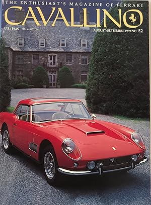 Cavallino. The Magazine for Ferrari Enthusiasts. August/September 1989. No. 52.