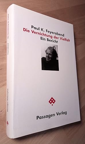 Imagen del vendedor de Die Vernichtung der Vielfalt. Ein Bericht a la venta por Llibres Bombeta