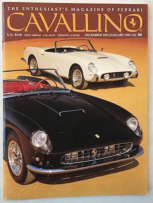 Seller image for Cavallino. The Magazine for Ferrari Enthusiasts. December 1991 / January 1992. No. 66. for sale by Thomas Dorn, ABAA