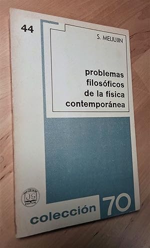 Imagen del vendedor de Problemas filosficos de la fsica contempornea a la venta por Llibres Bombeta