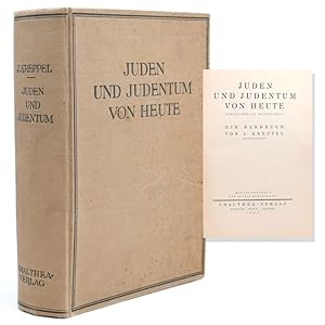 Seller image for Juden und Judentum von heute bersichtlich dargestellt. Ein Handbuch for sale by The Old Mill Bookshop