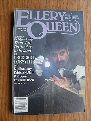 Image du vendeur pour Ellery Queen Mystery Magazine January 1984 mis en vente par Scene of the Crime, ABAC, IOBA