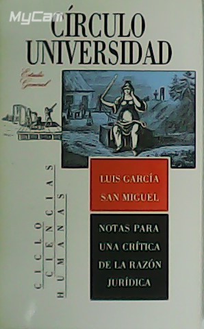 Imagen del vendedor de Notas para una crtica de la Razn Jurdica. a la venta por Librera y Editorial Renacimiento, S.A.