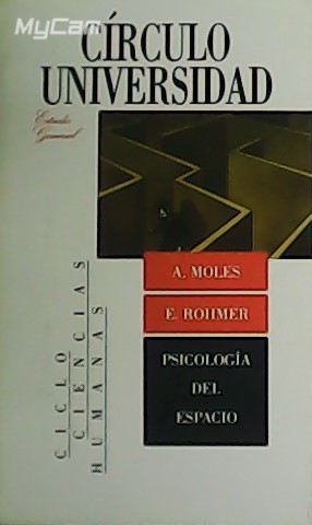 Imagen del vendedor de Psicologa del espacio. a la venta por Librera y Editorial Renacimiento, S.A.