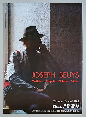 Joseph Beuys, seltenes Ausstellungsplakat Kolvenburg 1995