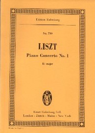Piano Concerto No. 1 Eb major (Eulenburg Studienpartituren)