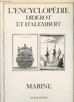 Imagen del vendedor de Encyclopdie Diderot et d'Alembert - Marine a la venta por Le-Livre