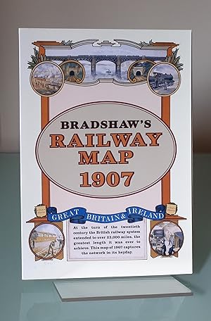 Seller image for Bradshaw's Railway Folded Map 1907 for sale by Dandy Lion Editions