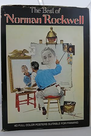 Seller image for THE BEST OF NORMAN ROCKWELL (DJ is protected by a clear, acid-free mylar cover) for sale by Sage Rare & Collectible Books, IOBA