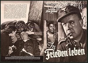 Seller image for Filmprogramm IFB Nr. 1177, In Frieden leben, Aldo Fabrizi, Mirella Monti, Regie: Luigi Zampa for sale by Bartko-Reher