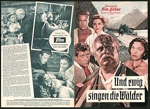 Image du vendeur pour Filmprogramm IFB Nr. 4946, Und ewig singen die Wlder, Gert Frbe, Hansjrg Felmy, Regie: Paul May mis en vente par Bartko-Reher