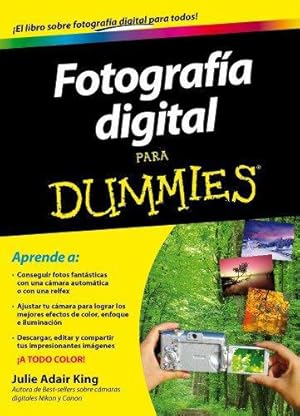 Imagen del vendedor de Fotografa digital para dummies a la venta por WeBuyBooks